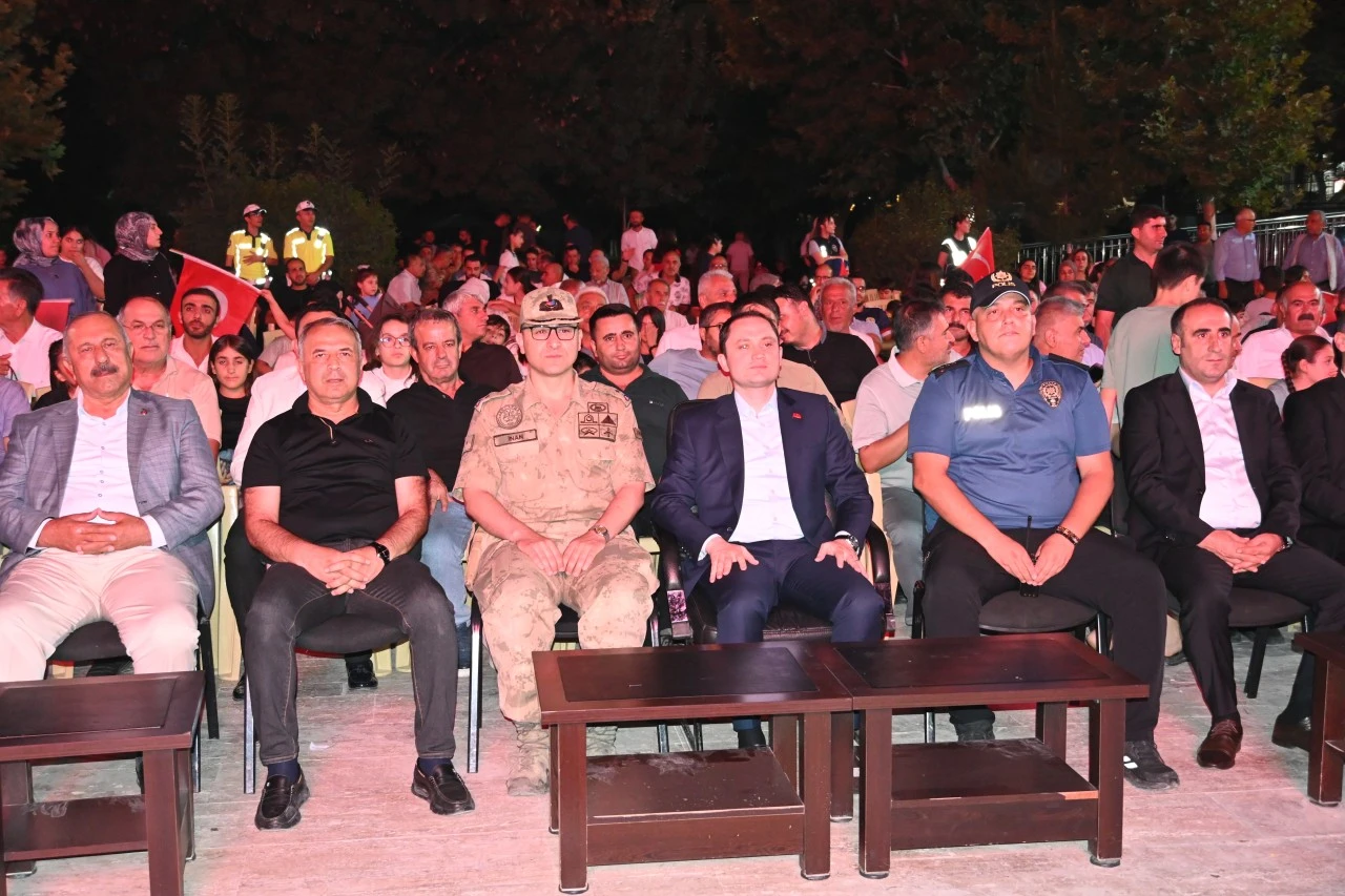 Kurtalan'da 15 Temmuz Demokrasi ve Milli Birlik Günü programı düzenlendi