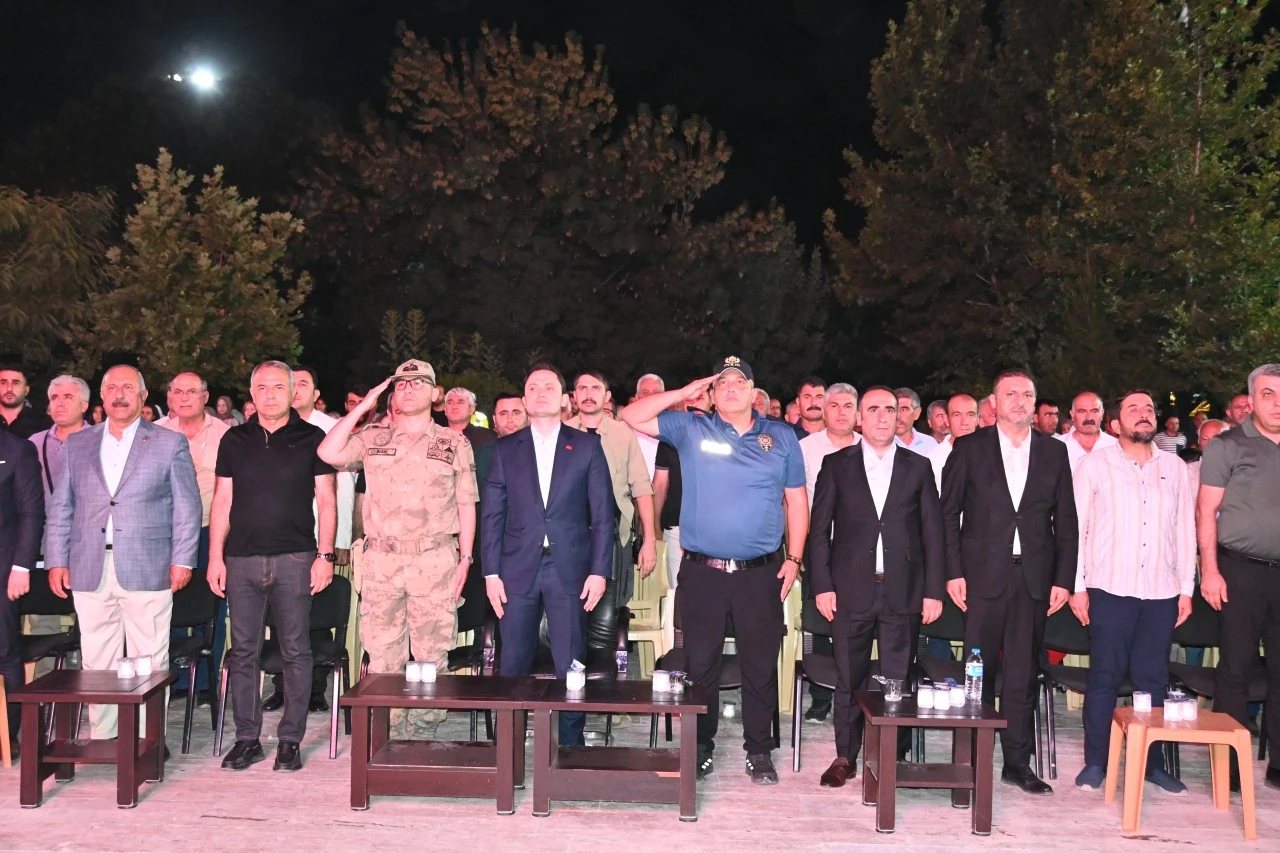 Kurtalan'da 15 Temmuz Demokrasi ve Milli Birlik Günü programı düzenlendi