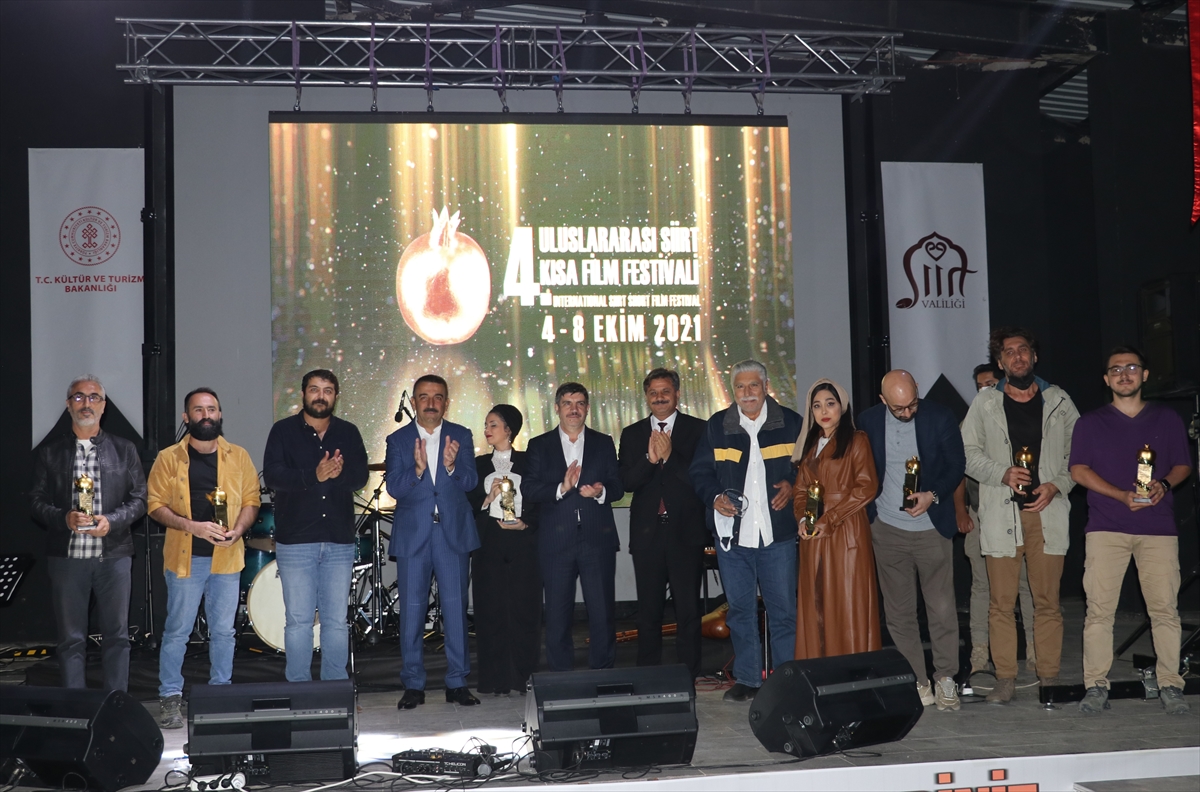 Siirt 4. Uluslararası Kısa Film Festivali sona erdi