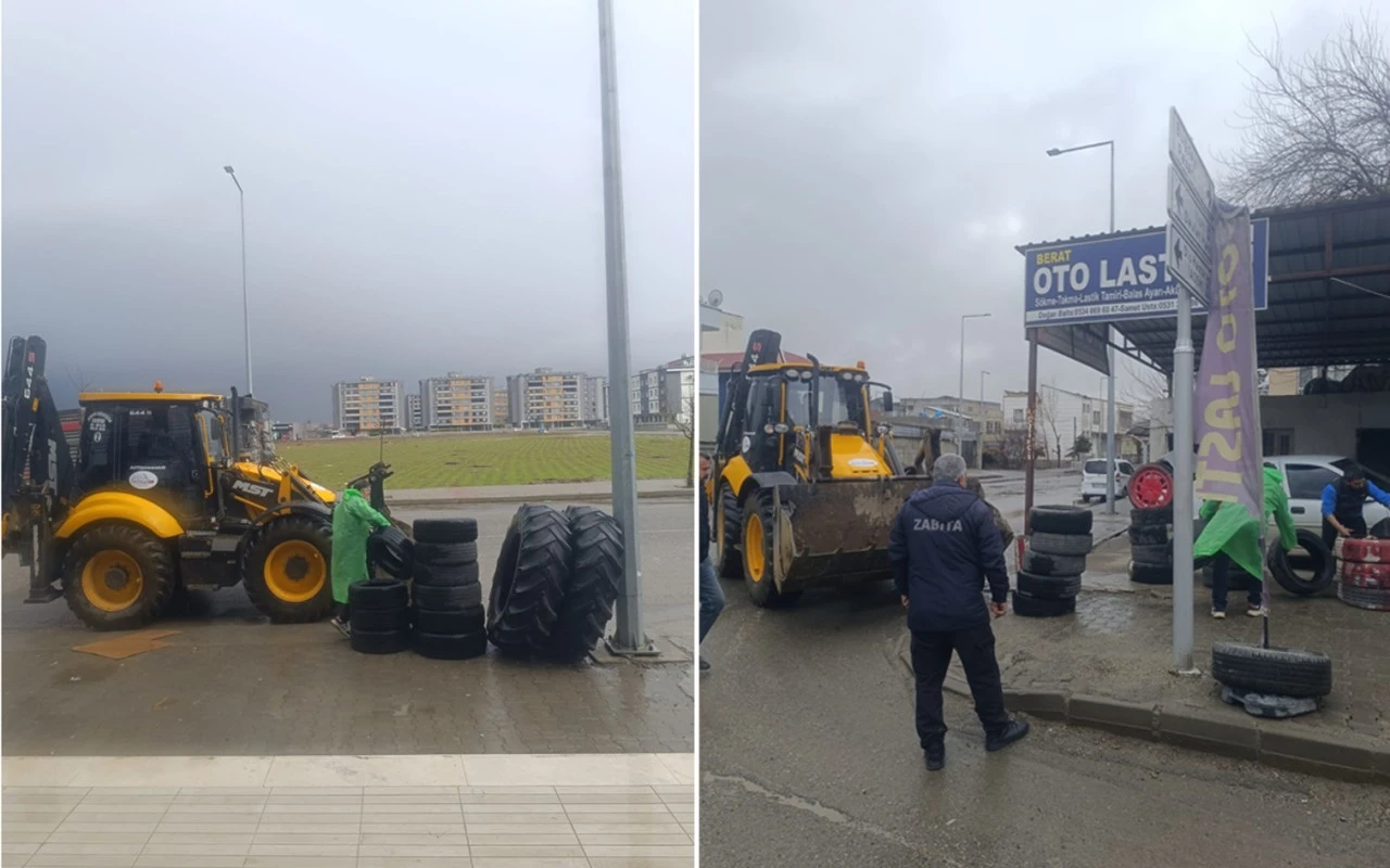 Batman'da 84 bin 190 kilogram atık lastik geri d&ouml;n&uuml;ş&uuml;me kazandırıldı