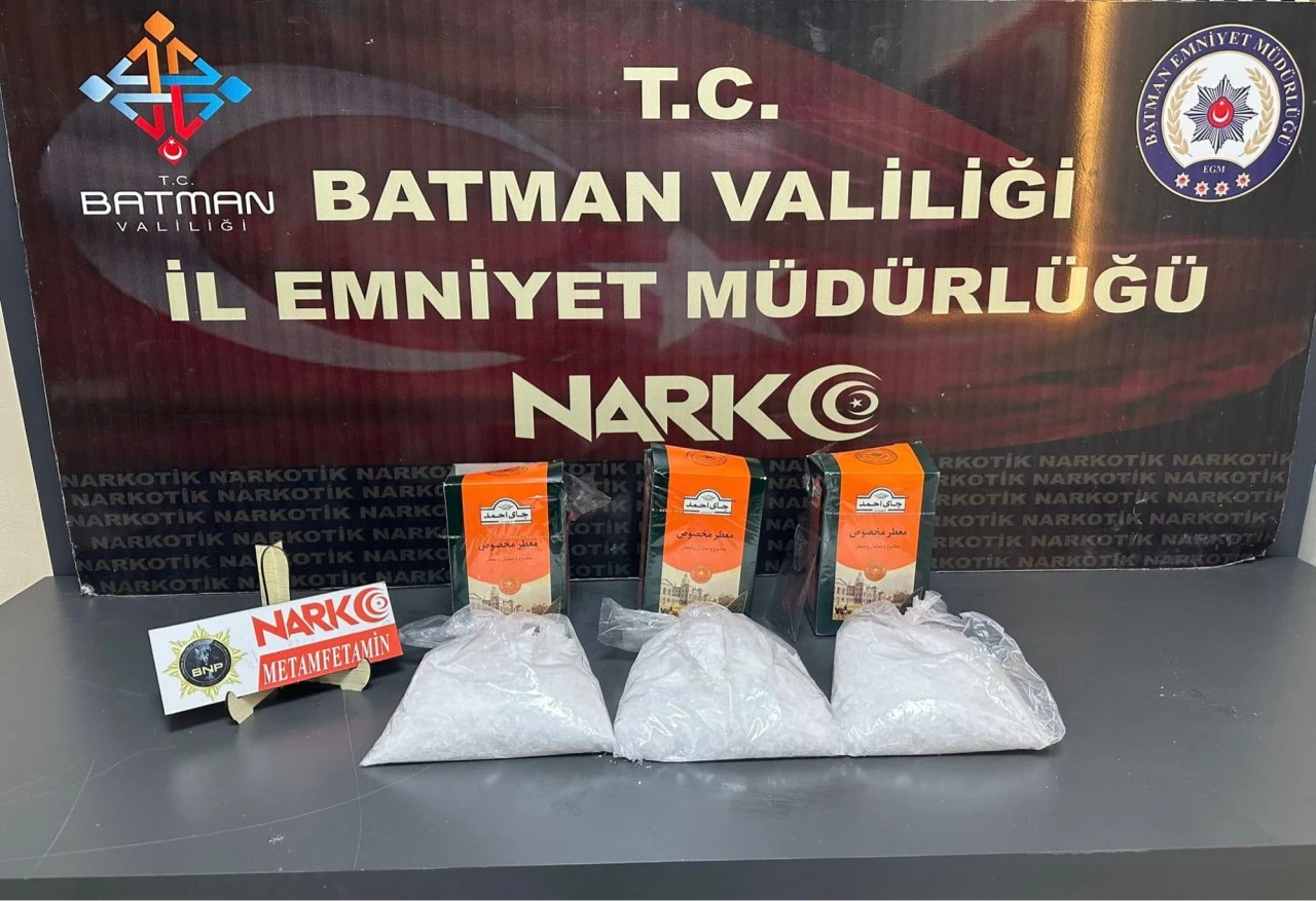 Batman'da uyuşturucu operasyonunda 2 zanlı tutuklandı