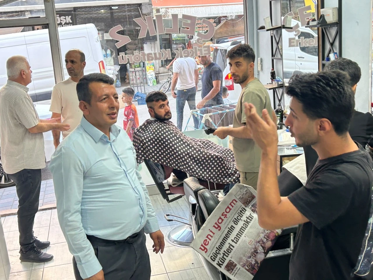 DEM/DBP Kurtalan&rsquo;da Esnaf Ziyareti Ger&ccedil;ekleştirdi