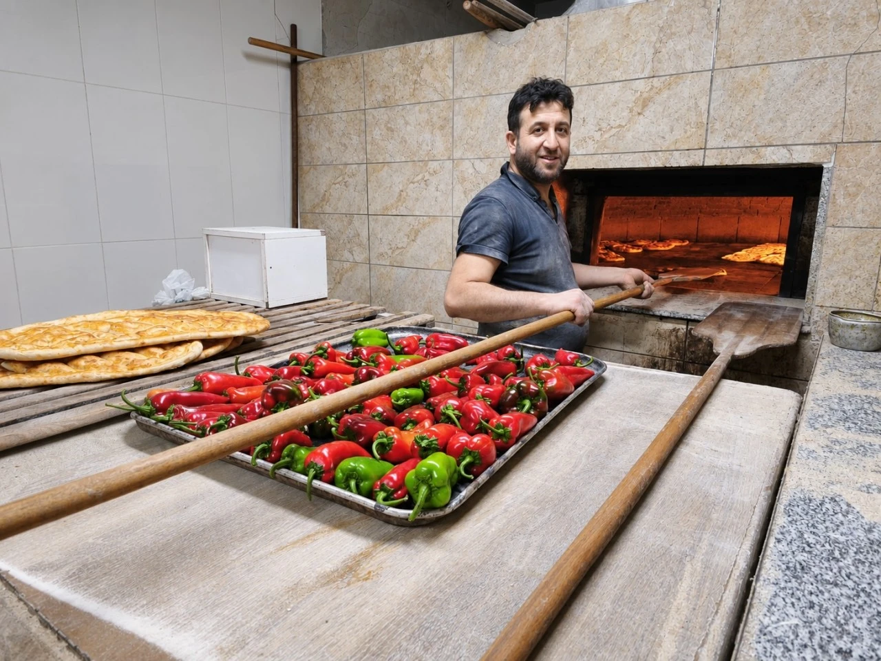 Fırınlarda kışlık &uuml;r&uuml;n mesaisi s&uuml;r&uuml;yor