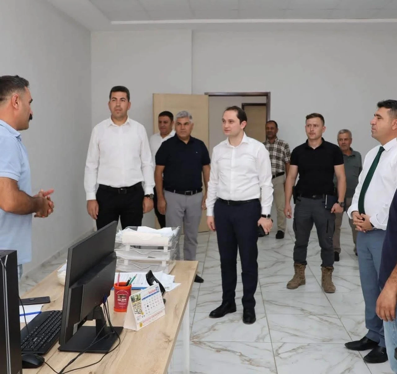 Kaymakam Salih Başara'dan Kurtalan İl&ccedil;e Mill&icirc; Eğitim M&uuml;d&uuml;rl&uuml;ğ&uuml;ne Ziyaret