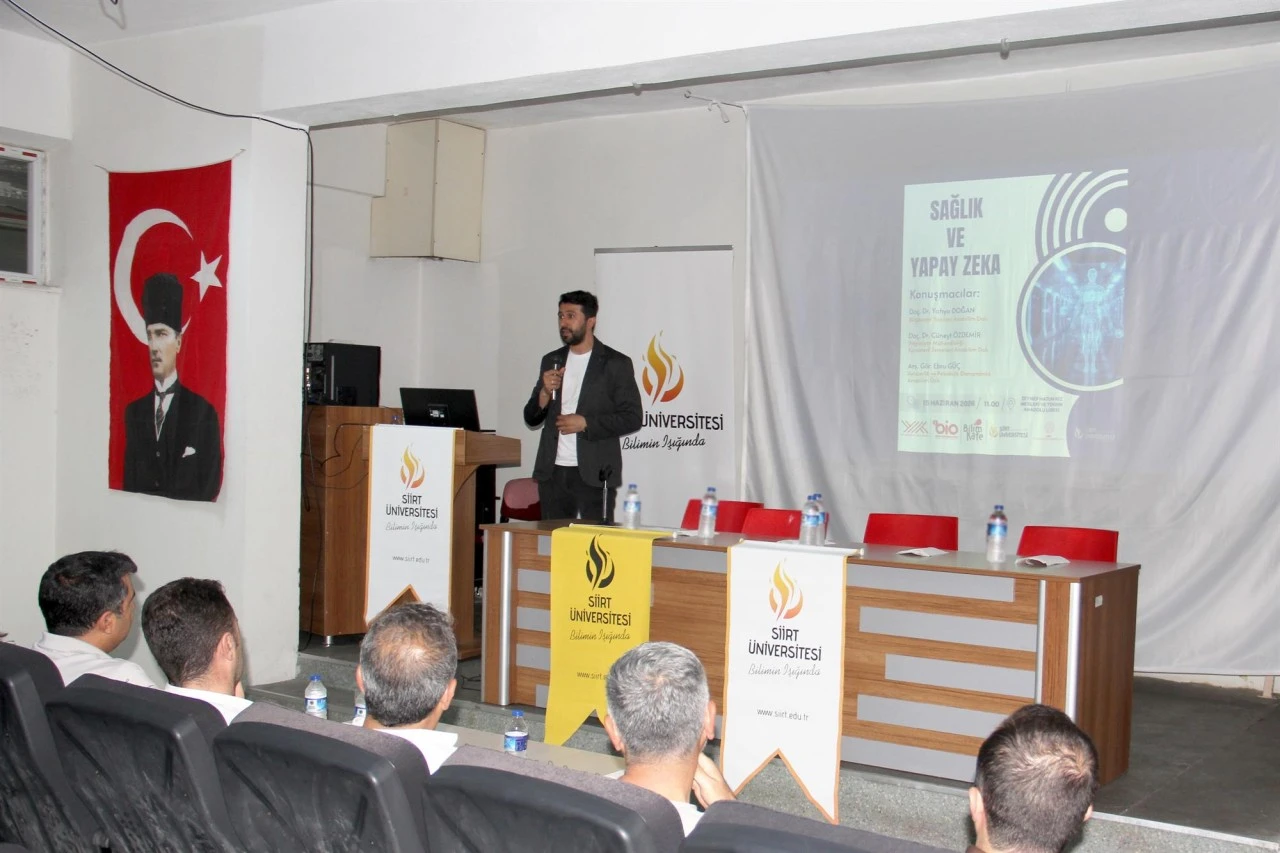 Siirt &Uuml;niversitesi'nden &Ouml;ğrencilere "Sağlık ve Yapay Zek&acirc;" Buluşması