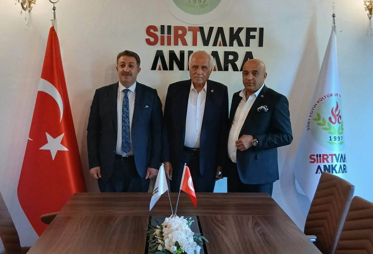 Hakkari Derneği'nden Siirt Vakfı Ankara Şubesi'ne Ziyaret