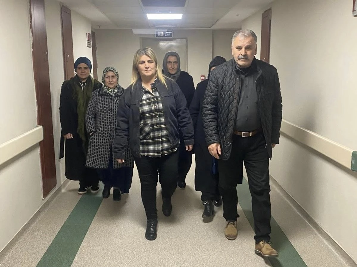 Hastaneye 8 Mart ziyareti