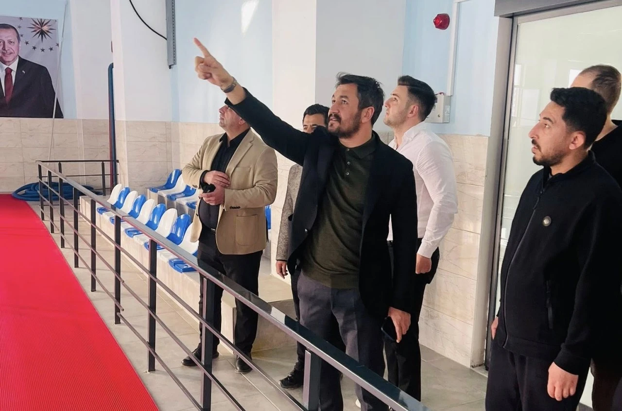 Kurtalan&rsquo;daki Spor Tesislerine M&uuml;fettiş İncelemesi