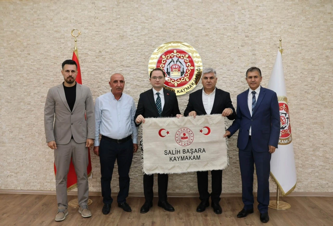 Kurtalan Kaymakamı Başara&rsquo;ya makamında ziyaretler
