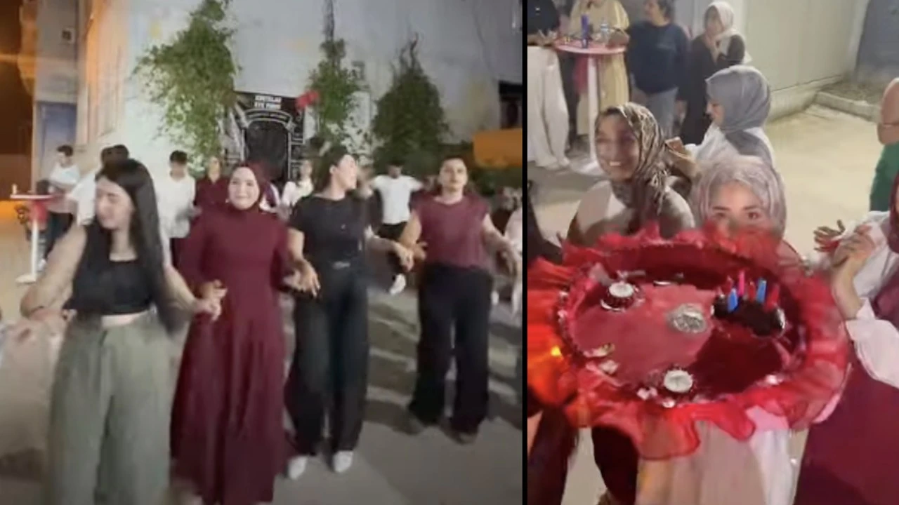 Kurtalan &Ouml;ğrenci Yurdu&rsquo;nda Mezuniyet Coşkusu: &Ouml;ğrenciler Kına Gecesinde Bir Araya Geldi