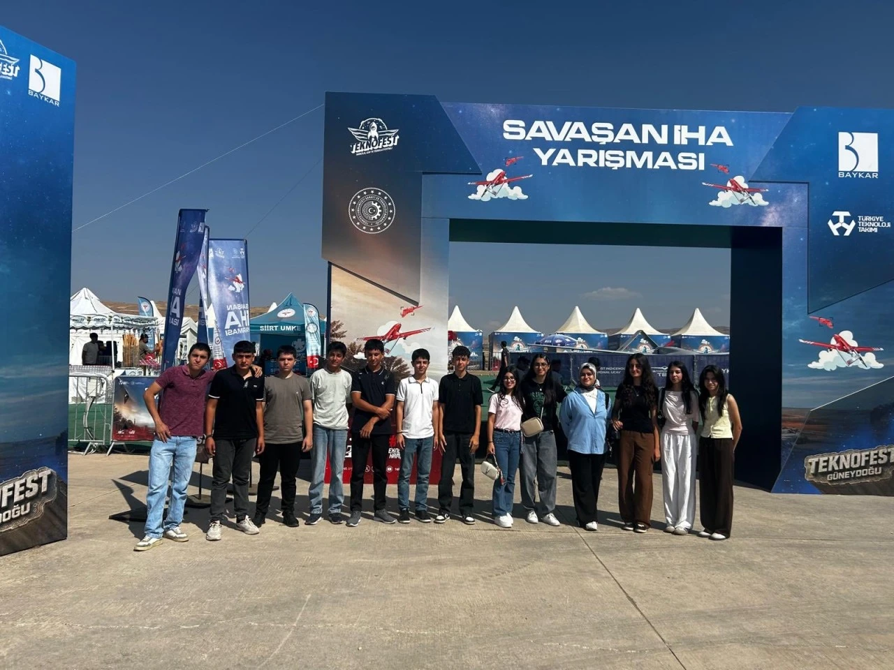 Kurtalanlı &ouml;ğrenciler TEKNOFEST&rsquo;te