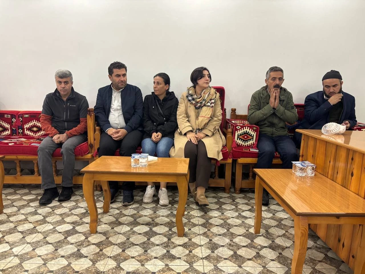 Milletvekili Sarıtaş, vefat eden Eşbaşkanın taziyesine katıldı