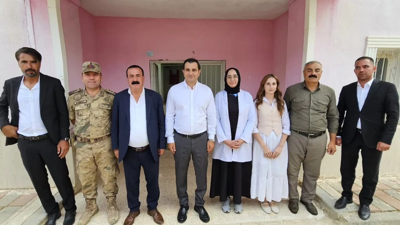 Pervari Kaymakamı Buzkaya Doğan Aile Sağlığı Merkezini ziyaret etti