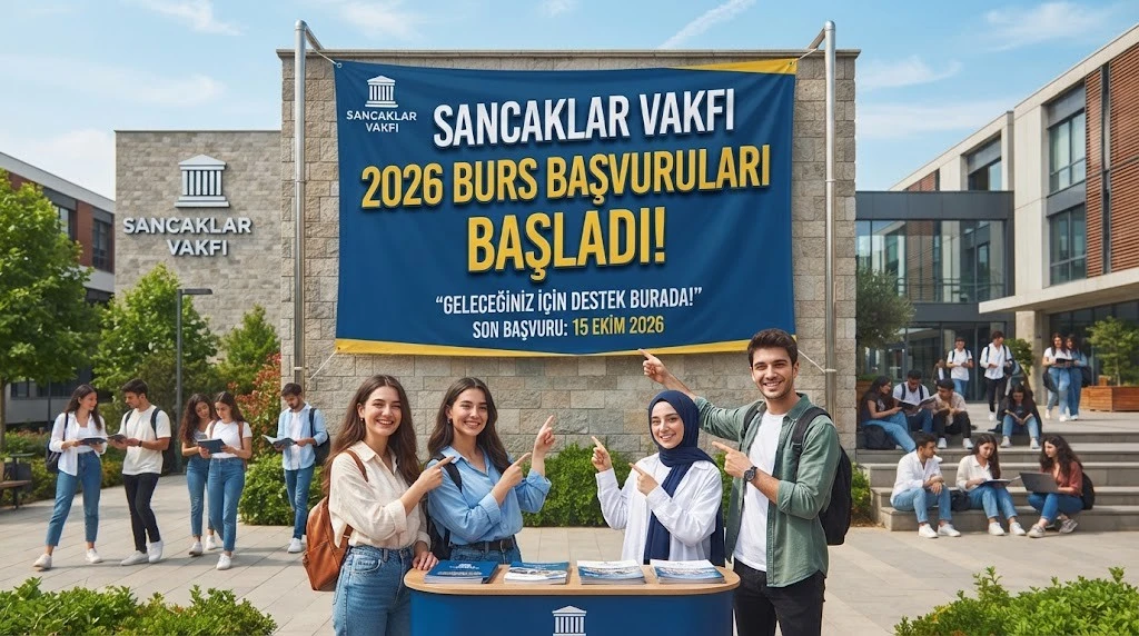Sancaklar Vakfı 2026 burs başvuruları başladı