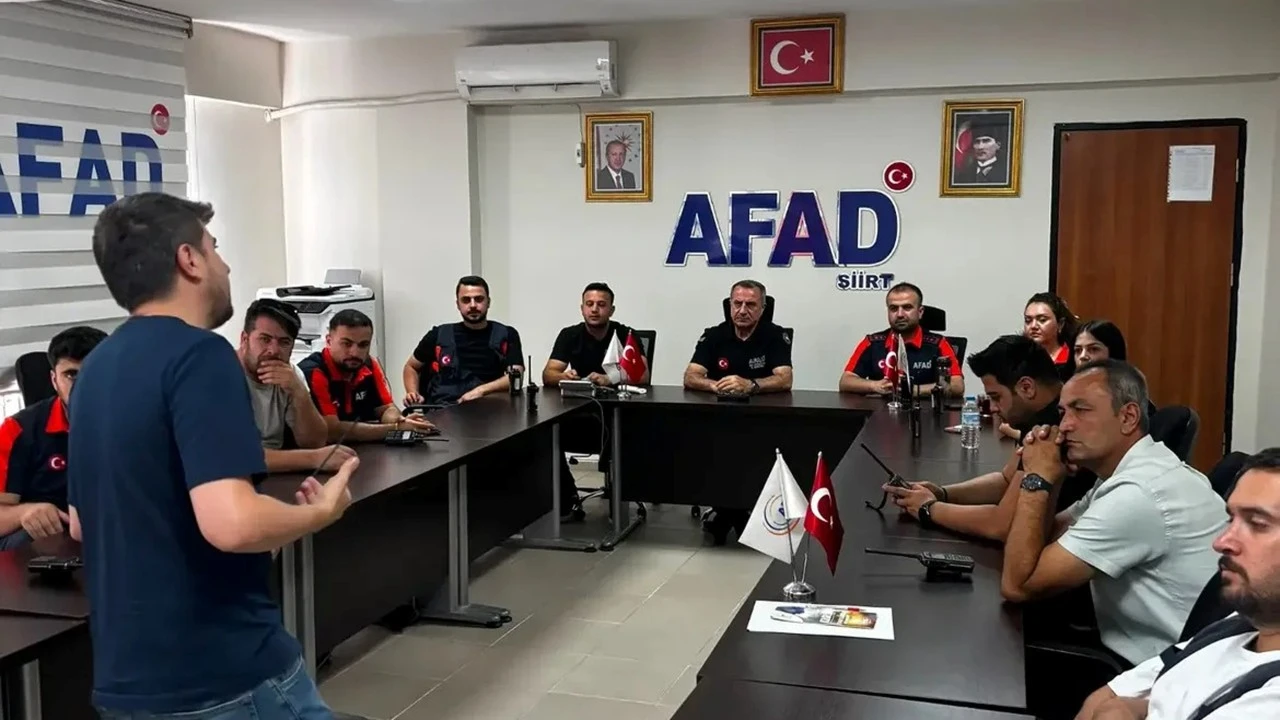 Siirt AFAD&rsquo;da Yeni Sistem G&ouml;reve Başladı