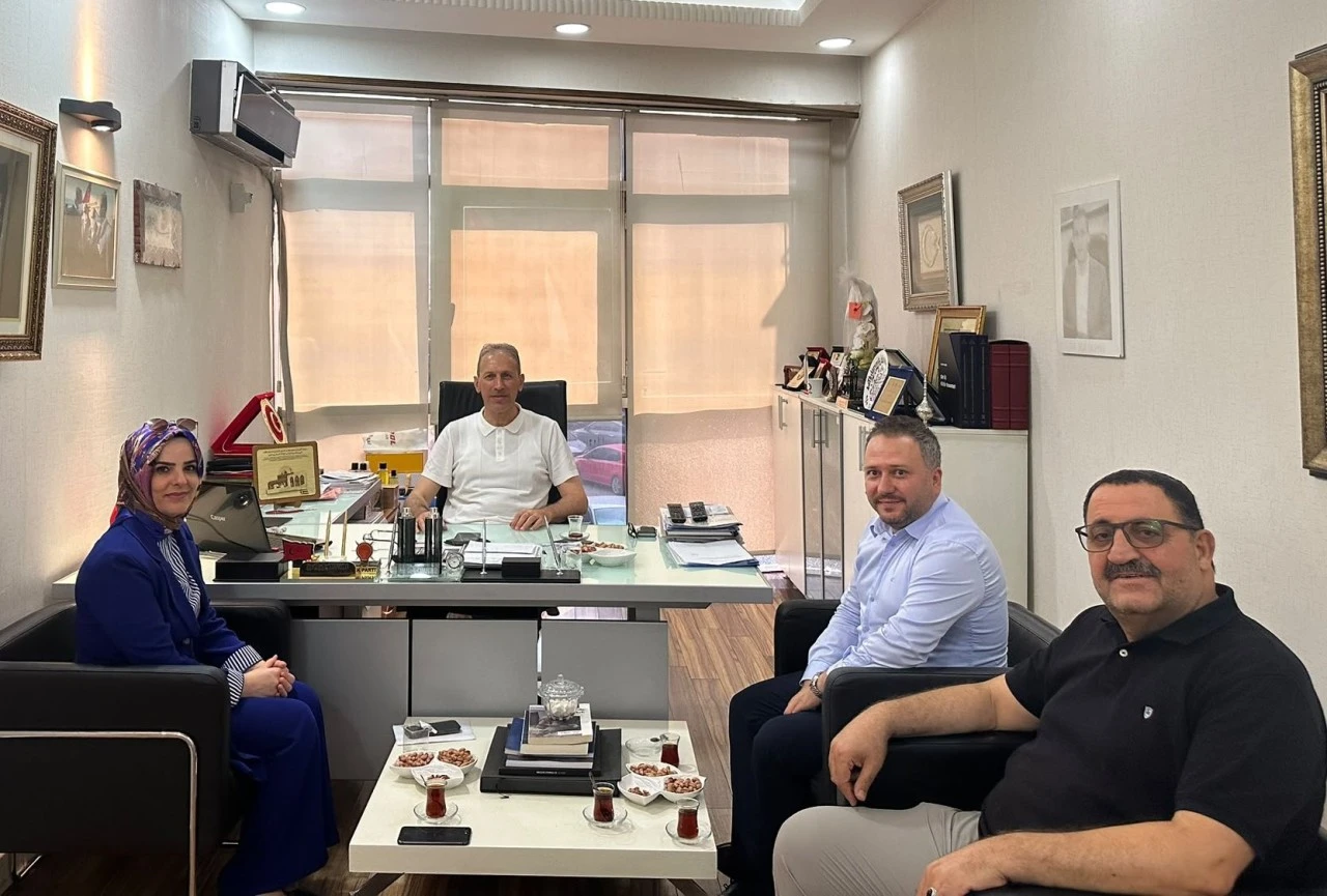 Siirt Aile ve Sosyal Hizmetler İl M&uuml;d&uuml;r&uuml;'nden Siirt TSO'ya Ziyaret