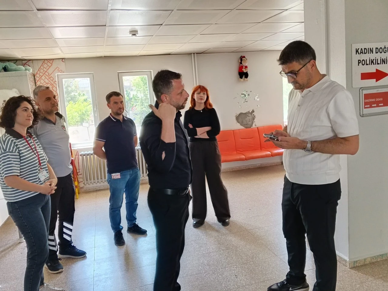 Siirt İl Sağlık M&uuml;d&uuml;r&uuml; Hacıoğlu'ndan Pervari Devlet Hastanesi'ne denetim ziyareti