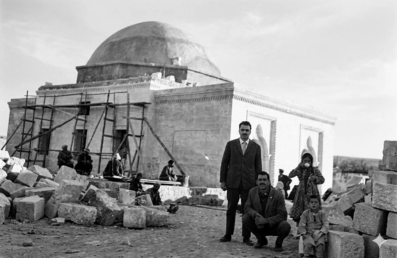 Siirt&rsquo;in Tarihi T&uuml;rbesinin 1940 Yılına Ait Fotoğrafı G&uuml;n Y&uuml;z&uuml;ne &Ccedil;ıktı