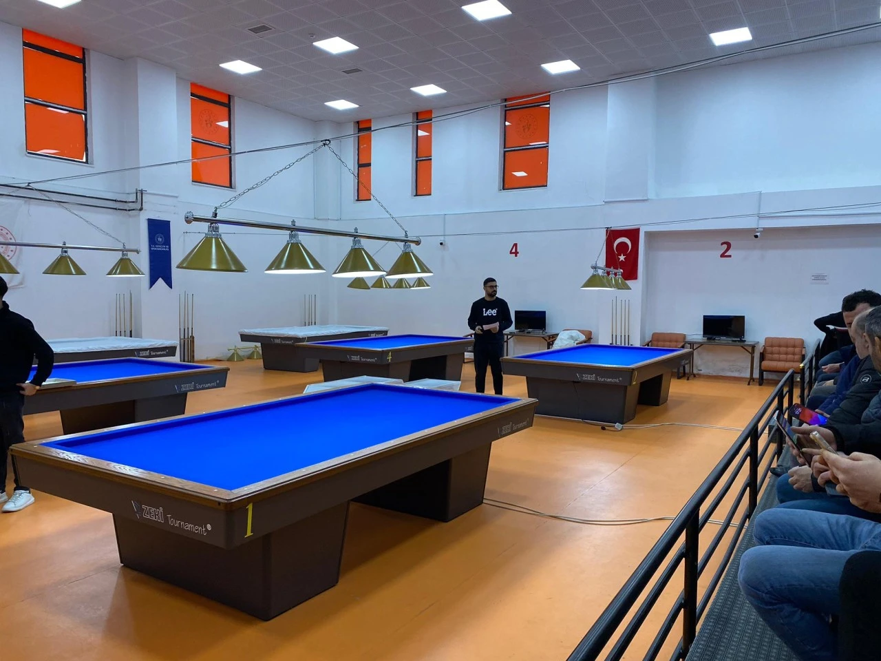 Siirt&rsquo;te 3 Bant Bilardo İl Şampiyonası Tamamlandı