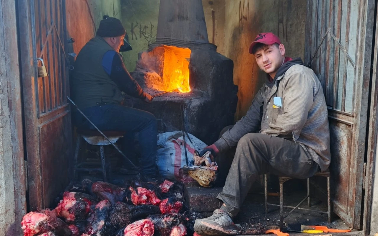 Siirt’te Kış Aylarının Şifası Demirci Ustalarının Elinde Hazırlanıyor