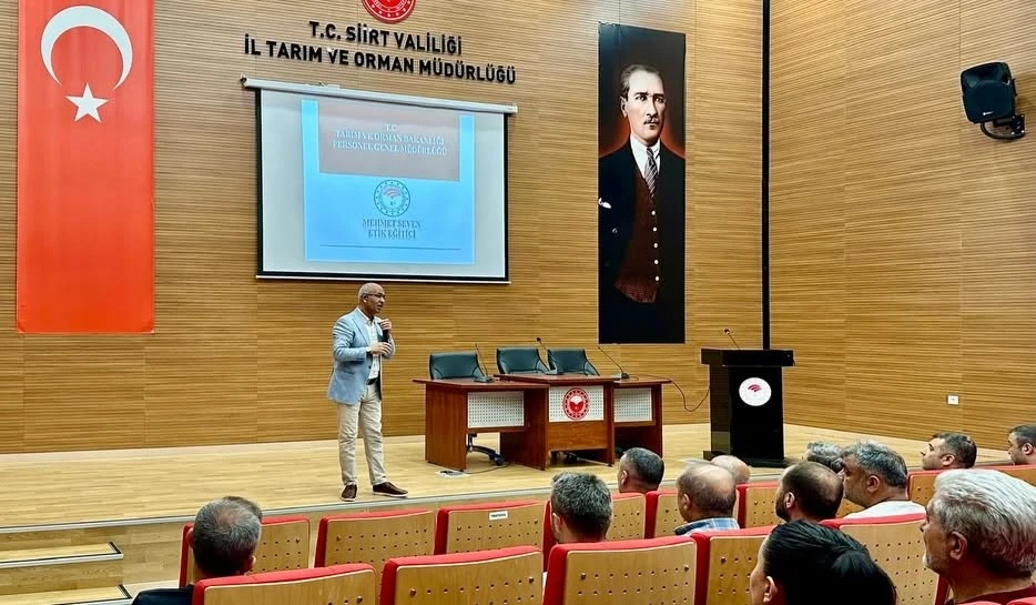 Siirt'te Kurumsal Farkındalık Eğitimi D&uuml;zenlendi