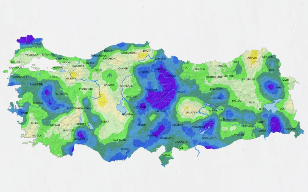 Siirt&rsquo;te ocak yağışları bu yıl y&uuml;zde 49 artış g&ouml;sterdi