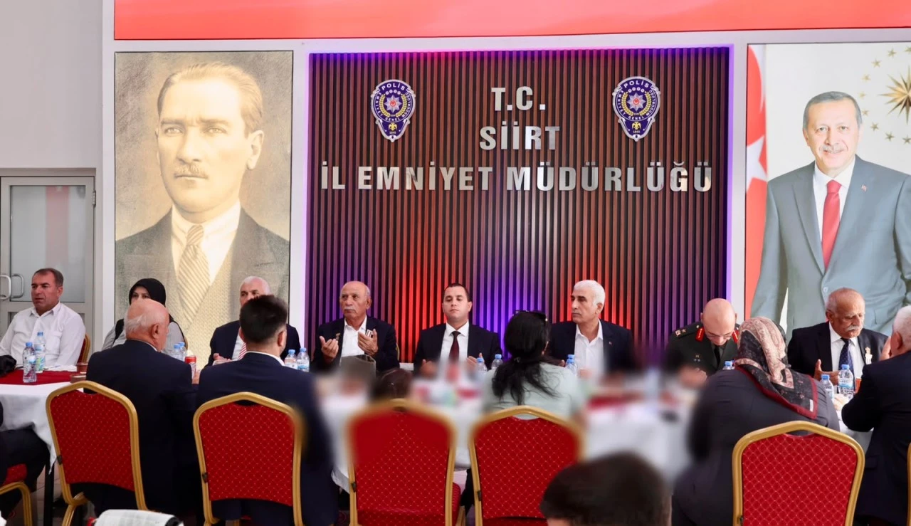 Siirt&rsquo;te şehit yakınları ve gaziler onuruna yemek programı d&uuml;zenlendi