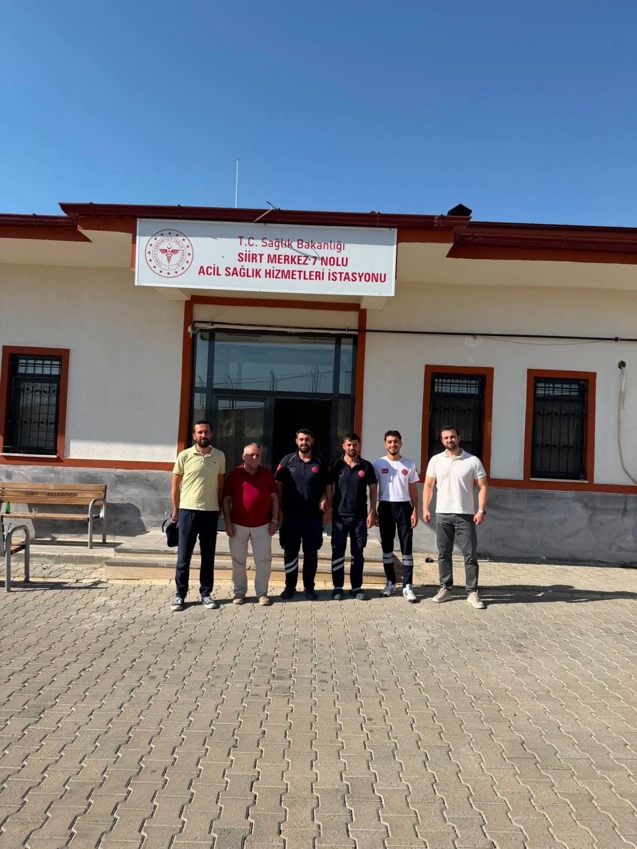 Siirt'te Vatandaşlara Daha Hızlı Sağlık Hizmeti İ&ccedil;in 112 İstasyonuna Ziyaret