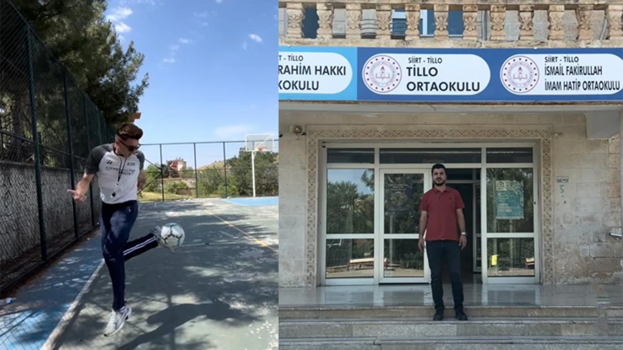 Siirt'teki İki Okuldan A Milli Takım'a Destek Videosu: &Ouml;ğretmenler ve &Ouml;ğrenciler Top &Ccedil;evirerek Başarı Diledi