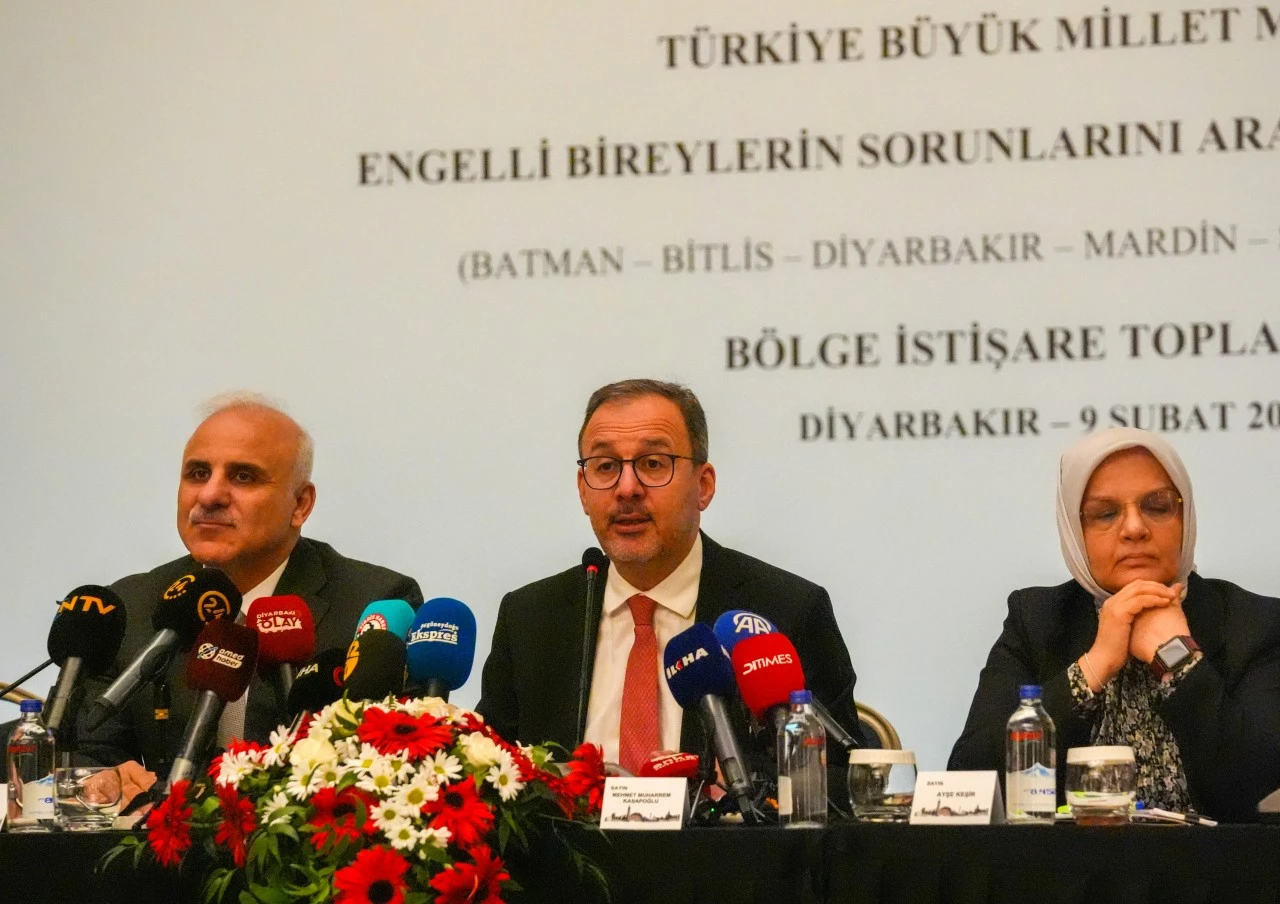 Siirt'ten Engelli Bireylerin Talepleri TBMM Komisyonuna Aktarıldı