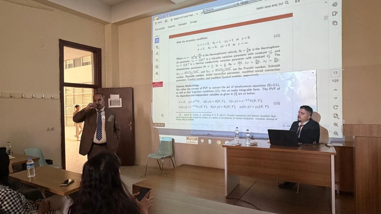 Siirt &Uuml;niversitesi&rsquo;nde İklim Değişikliği ve Su G&uuml;venliği Semineri D&uuml;zenlendi