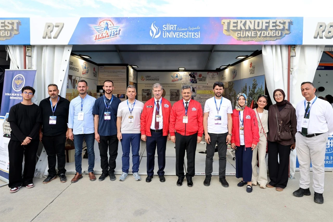 Siirt &Uuml;niversitesi TEKNOFEST G&uuml;neydoğu&rsquo;da Yerini Aldı