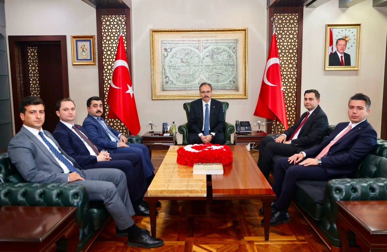 Siirt Valisi Kızılkaya, G&ouml;reve Başlayan M&uuml;lki İdare Amirlerini Kabul Etti