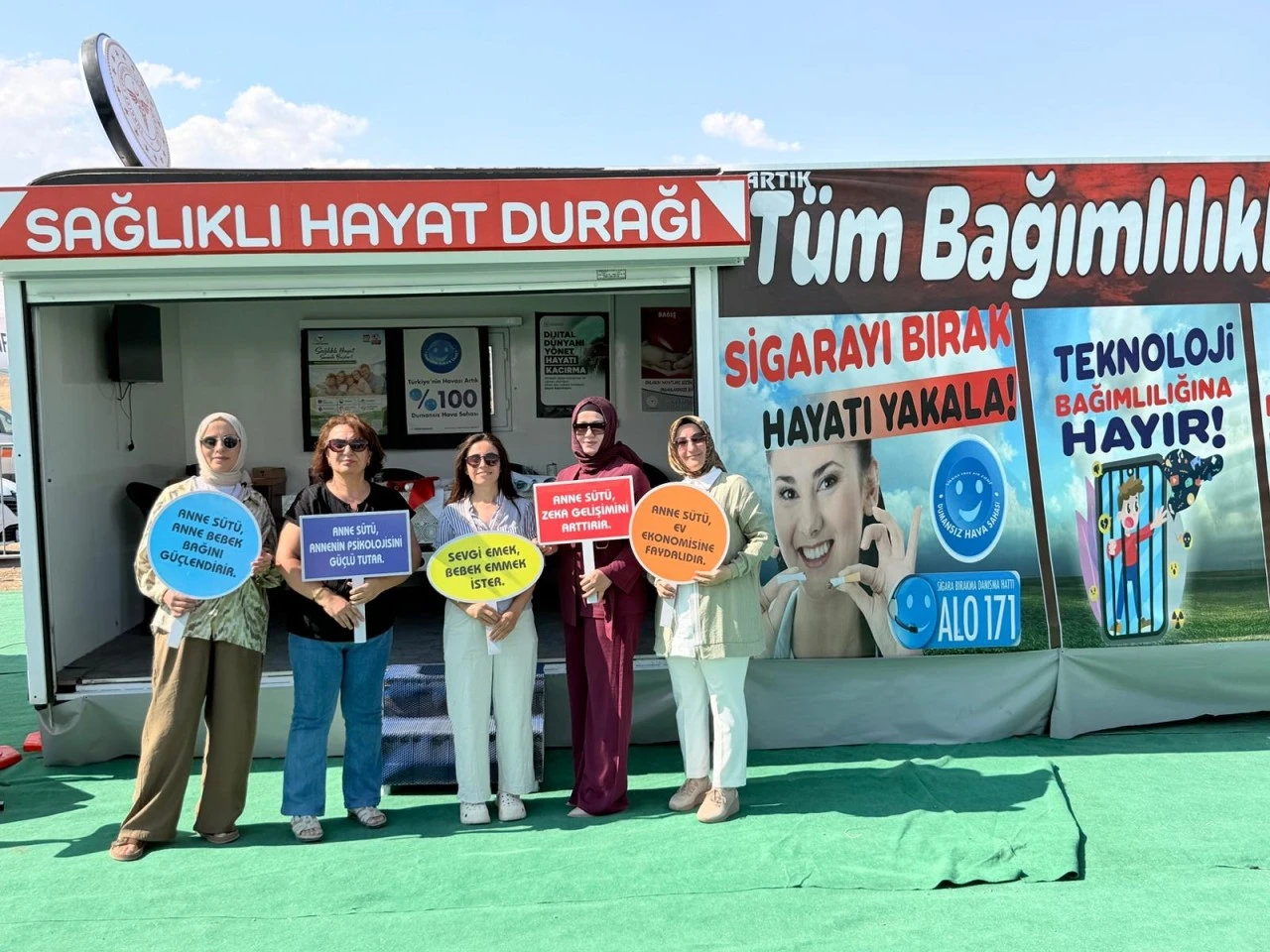 TEKNOFEST&rsquo;te sağlıklı nesiller i&ccedil;in anlamlı mesaj