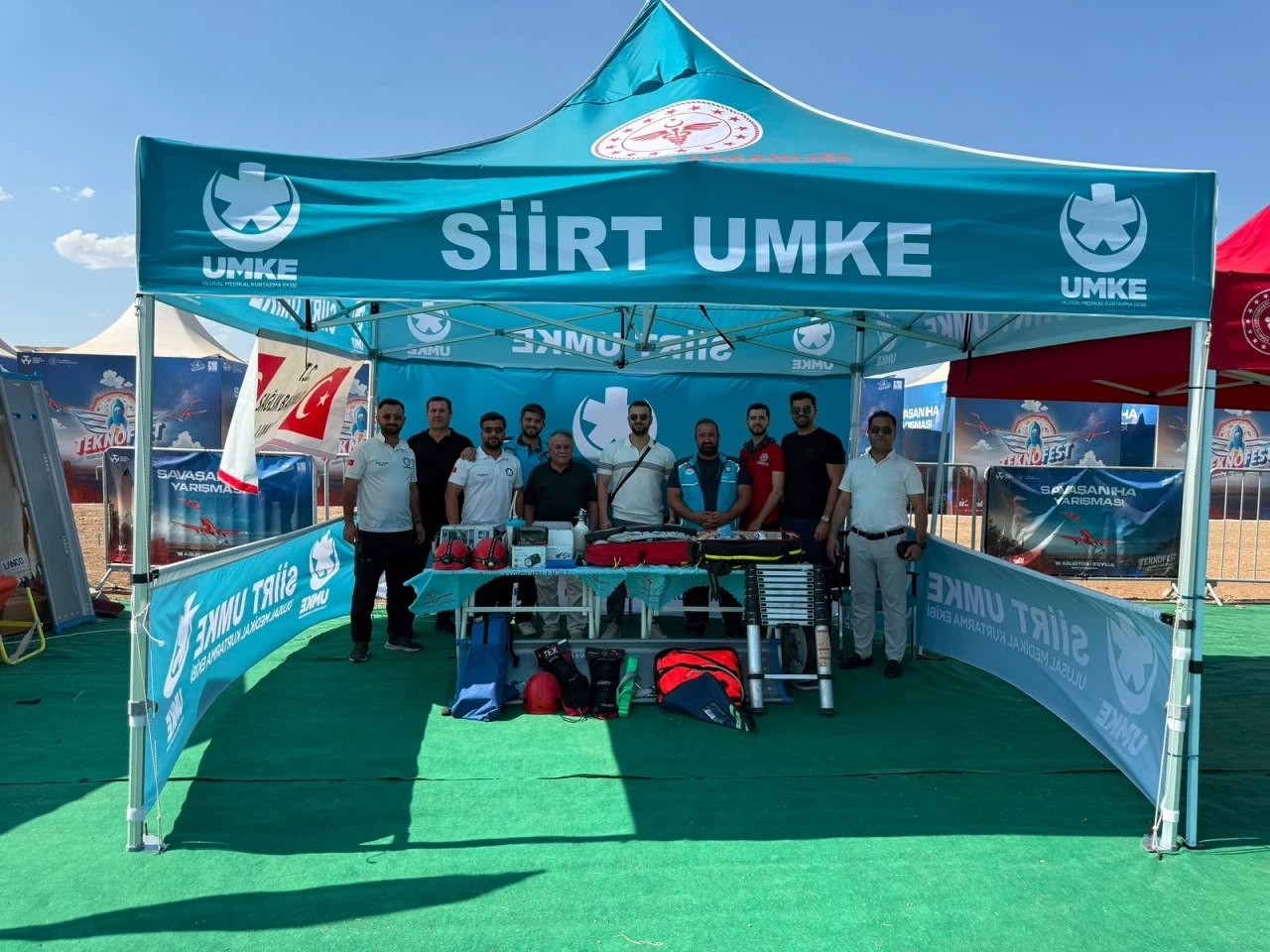 UMKE Ekipleri TEKNOFEST Alanında G&ouml;reve Hazır