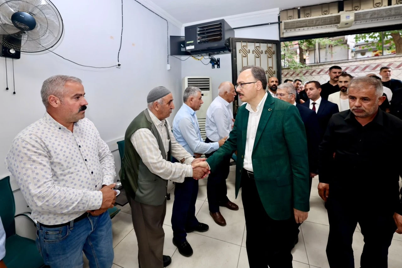 Vali Kızılkaya&rsquo;dan Şehit G&uuml;venlik Korucusu Beytekin&rsquo;in Ailesine Taziye Ziyareti