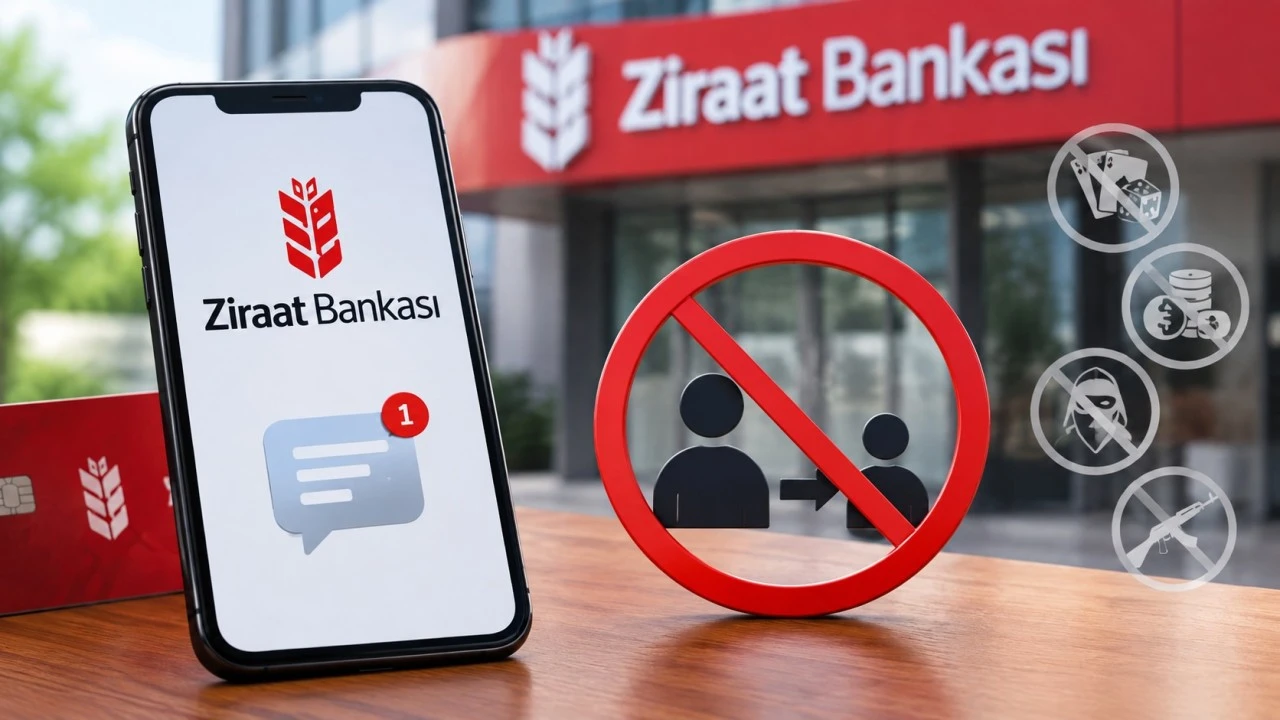 Ziraat Bankası&rsquo;ndan m&uuml;şterilerine &ouml;nemli uyarı: Hesabınızı başkasına kullandırmayın