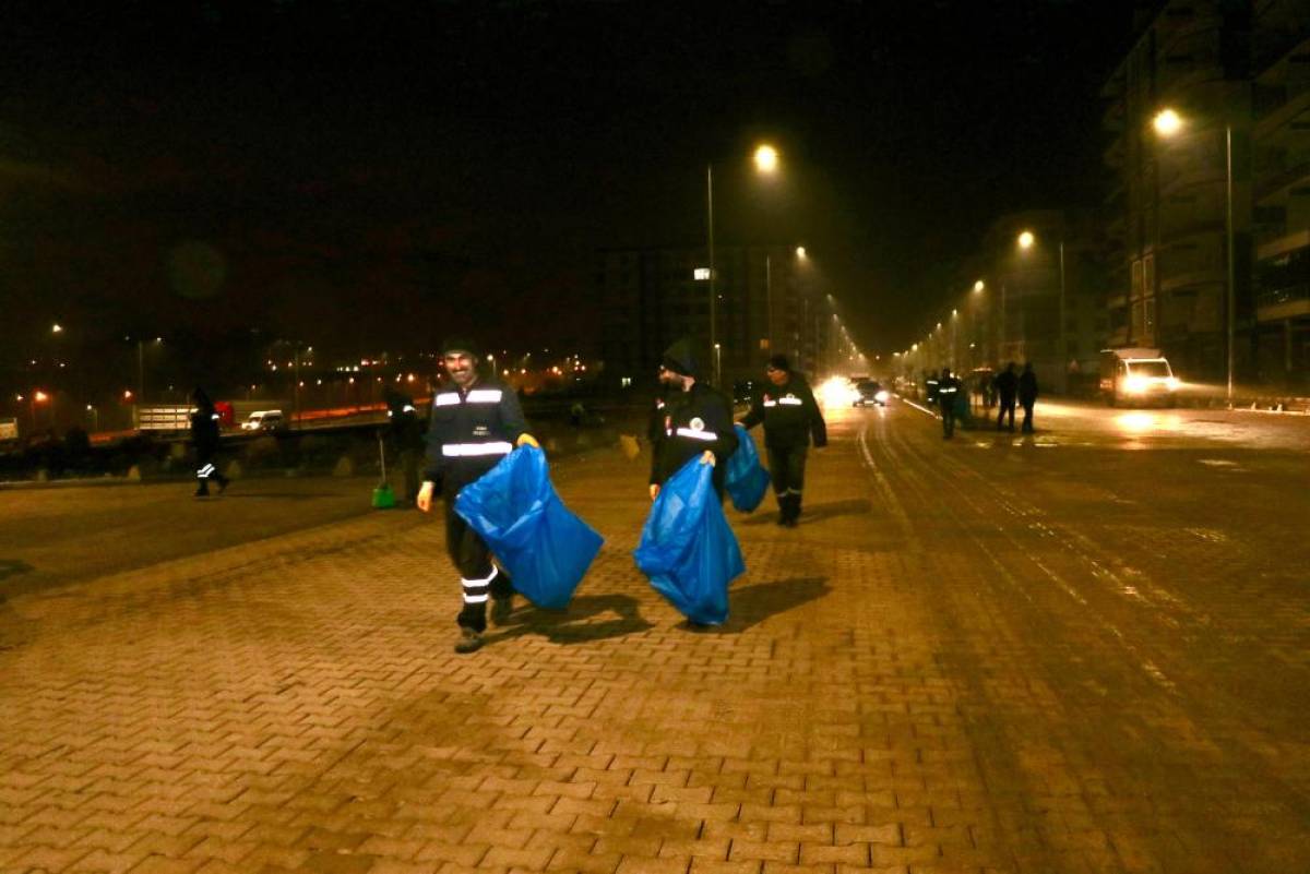 Siirt Belediyesinden temizlik seferberliği