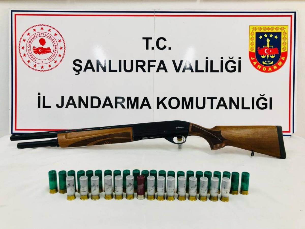 Şanlıurfa'da silah kaçakçılığı operasyonunda 6 zanlı yakalandı