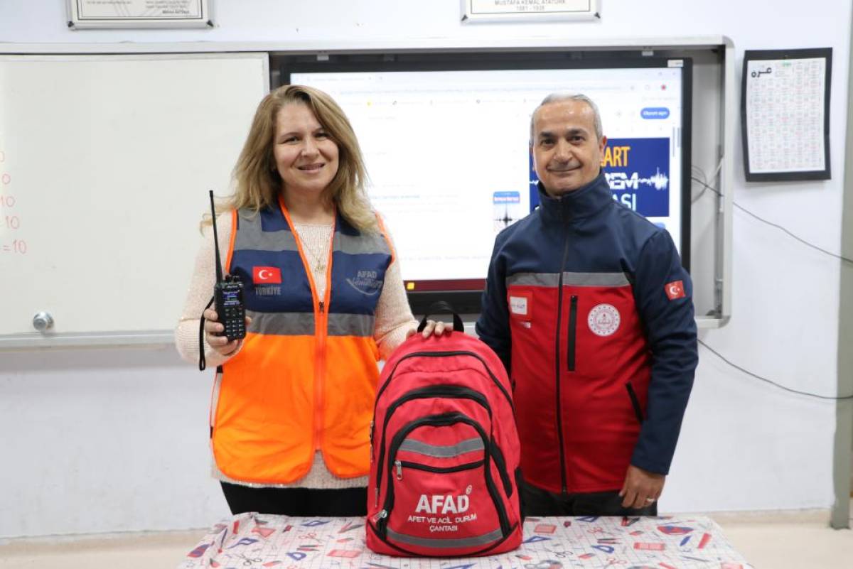 Kilis'te ilkokul öğrencilerine yönelik afet farkındalık eğitimi düzenlendi