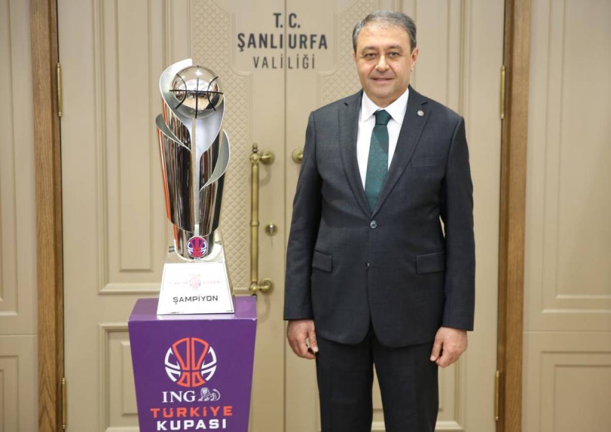 Basketbolda ING Türkiye Kupası Dörtlü Final'in yapılacağı Şanlıurfa'da geri sayım başladı