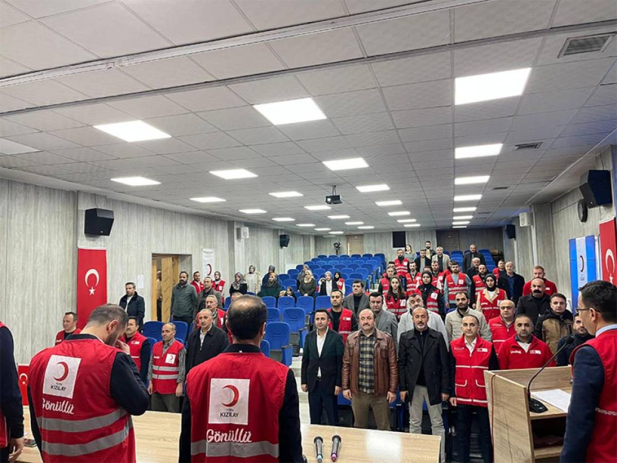 Türk Kızılay Hakkari Şubesi Olağan Genel Kurulu yapıldı