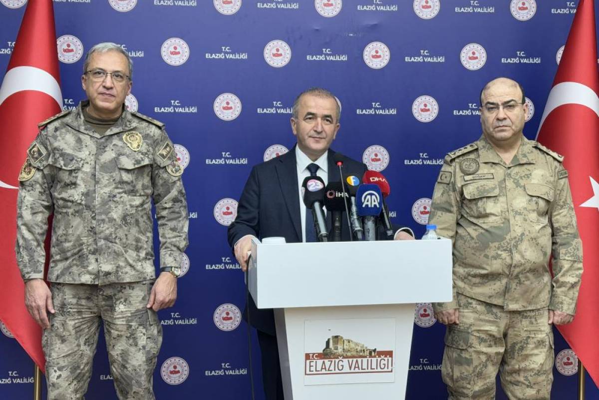 Elazığ'da "Huzur, Asayiş ve Güvenlik Bilgilendirme Toplantısı" yapıldı