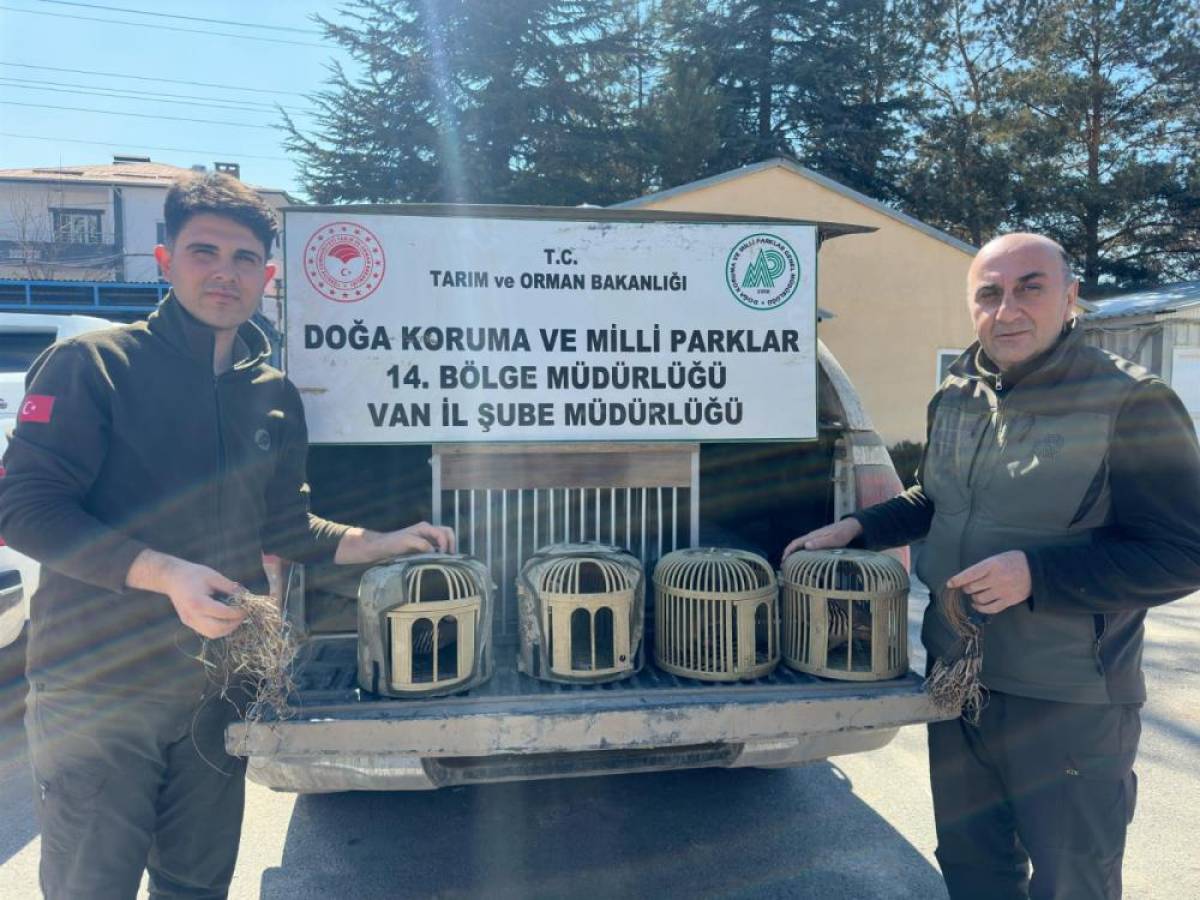 Van'da kaçak keklik avlayanlara 93 bin 149 lira ceza uygulandı