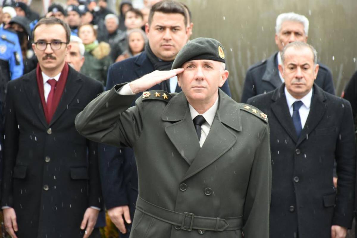 Atatürk'ün Malatya'ya gelişinin 94. yıl dönümü kutlandı