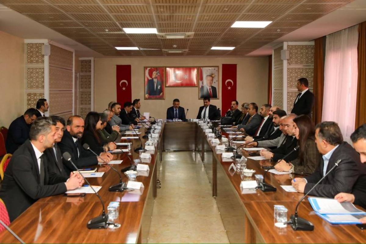 Hakkari'de "Katı Atık Yönetim Birliği" toplantısı yapıldı