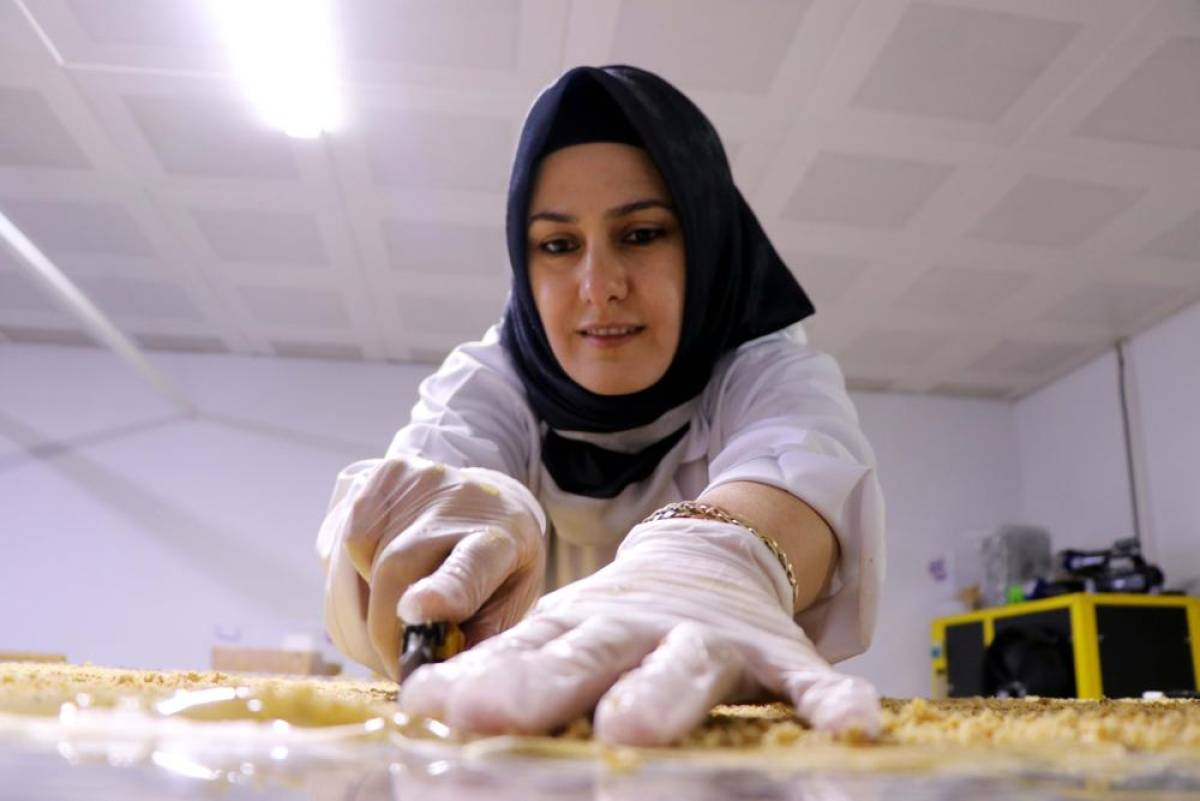 Gelin geldiği Elazığ'da eşinin işini devlet desteğiyle modern tesise dönüştürdü