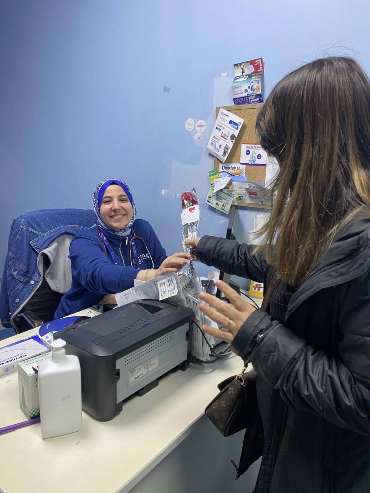 Yeşilay Bitlis Şubesi'nden sağlık çalışanlarına ziyaret