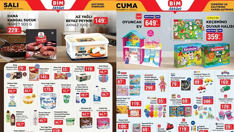 16 Aralık Salı BİM Aktüel Kataloğu Yayınlandı! Bu Hafta BİM’de Hangi Ürünler Var?