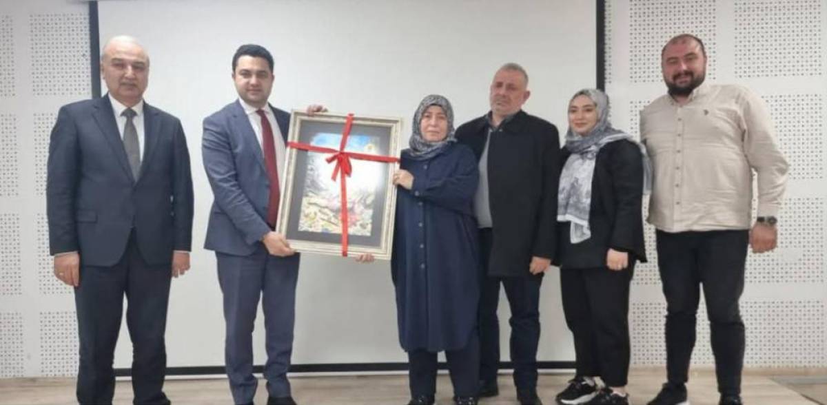 Gölbaşı'nda Şehit İbrahim Yiğit'in ismi kütüphaneye verildi